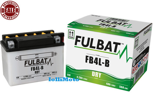 Batteria moto fulbat fb4l - moto,