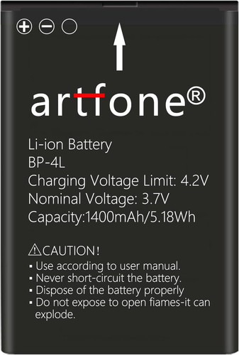Batteria per - bp-4l, batteria(1400mah),per